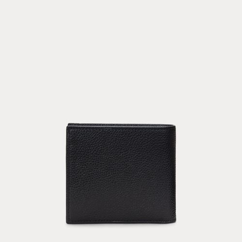 Portefeuille en cuir chagrin - Polo Ralph Lauren - Modalova