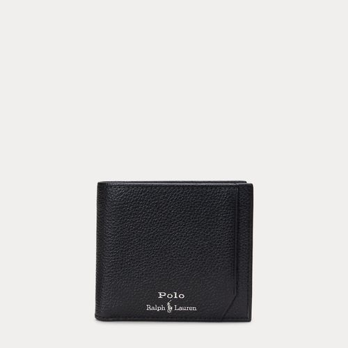 Portefeuille en cuir chagrin - Polo Ralph Lauren - Modalova