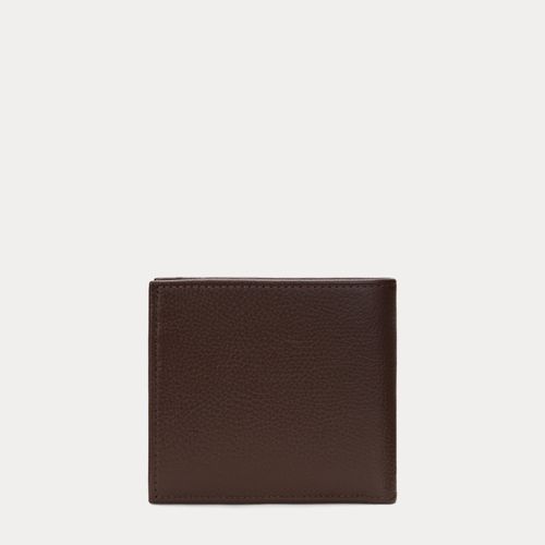 Portefeuille en cuir chagrin - Polo Ralph Lauren - Modalova