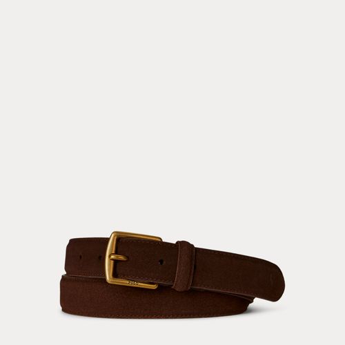 Ceinture habillée en daim - Polo Ralph Lauren - Modalova