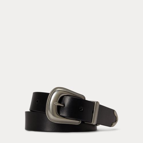 Ceinture western en cuir - Polo Ralph Lauren - Modalova