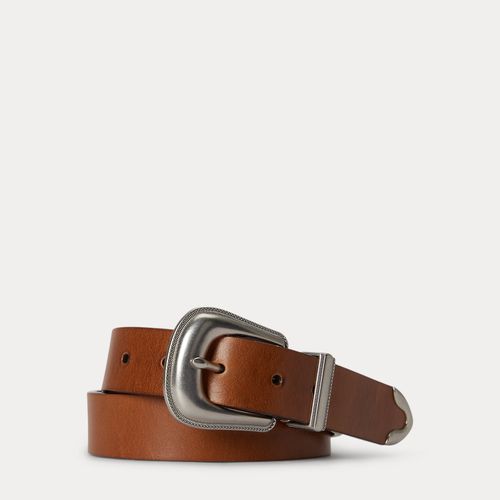 Ceinture western en cuir - Polo Ralph Lauren - Modalova