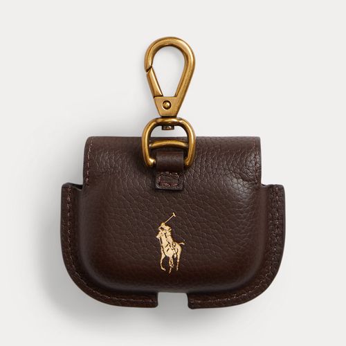 Étui AirPods Pro 3 en cuir grainé - Polo Ralph Lauren - Modalova