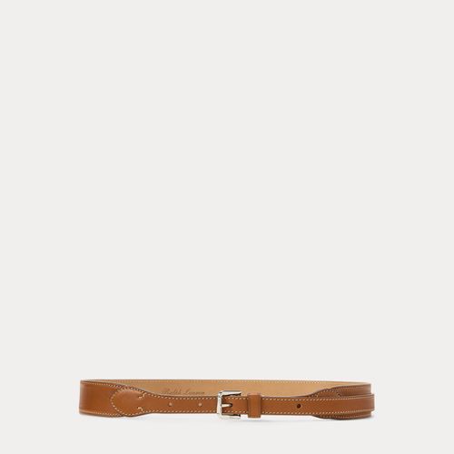 Ceinture fine à nouer en vachette - Collection - Modalova