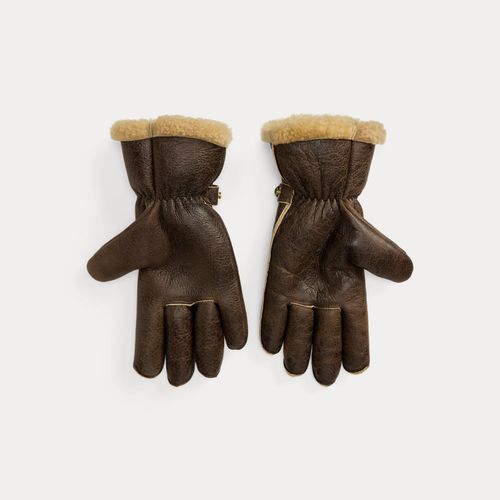 Gants en mouton retourné - RRL - Modalova