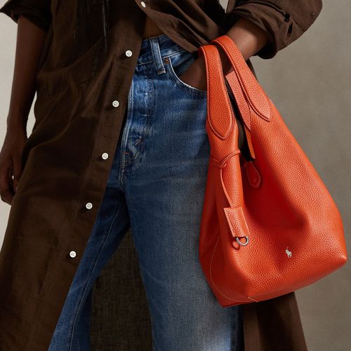 Cabas Polo Play en cuir - Polo Ralph Lauren - Modalova
