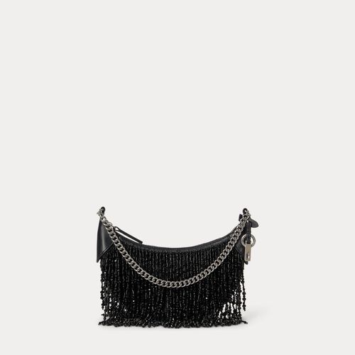 Mini-sac à chaîne Polo ID perlé - Polo Ralph Lauren - Modalova