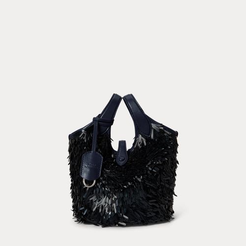 Cabas Polo Play perlé et bandoulière - Polo Ralph Lauren - Modalova
