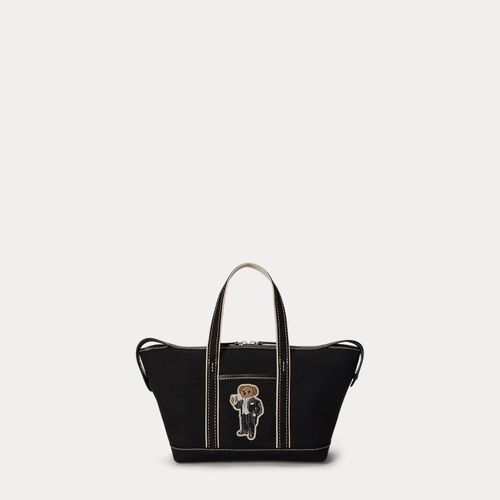 Petit cabas Polo Bear en toile - Polo Ralph Lauren - Modalova