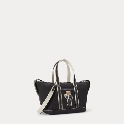 Mini-cabas Polo Bear en toile - Polo Ralph Lauren - Modalova