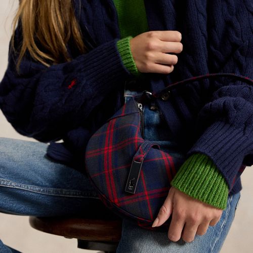 Sac Mini Shoulder Polo ID écossais - Polo Ralph Lauren - Modalova