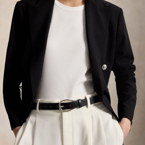 Ceinture avec boucle étrier en cuir - Polo Ralph Lauren - Modalova