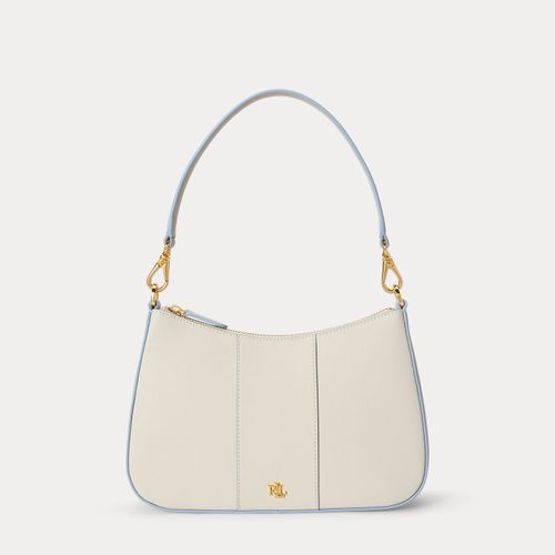 Sac moyen Danni rayé en cuir - Lauren - Modalova