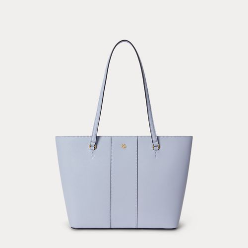 Cabas moyen Karly rayé en cuir - Lauren - Modalova