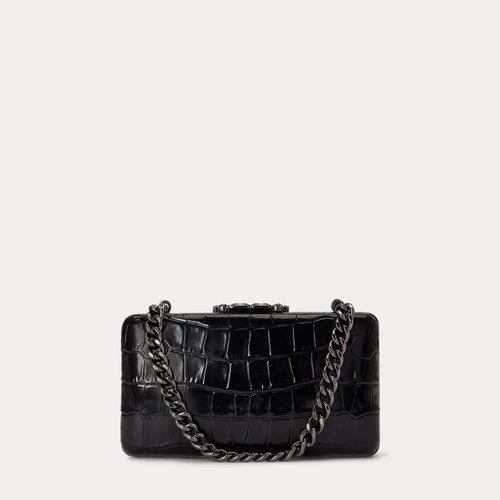 Petit clutch Franki façon crocodile - Lauren - Modalova