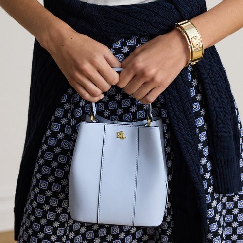 Petit sac seau Reese en cuir bicolore - Lauren - Modalova
