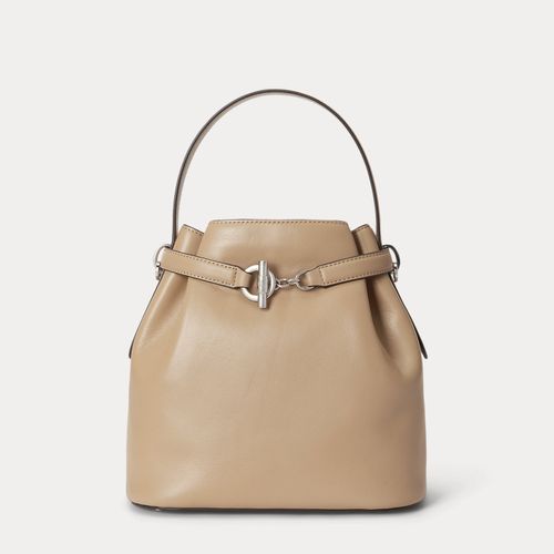 Sac seau Blaike moyen en cuir - Lauren - Modalova