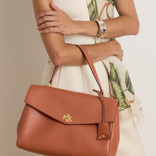 Sacoche Farrah moyenne en cuir nappa - Lauren - Modalova