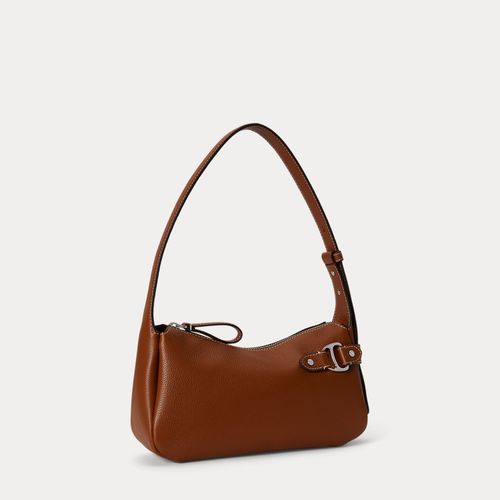 Petit sac porté épaule Tasha grainé - Lauren - Modalova