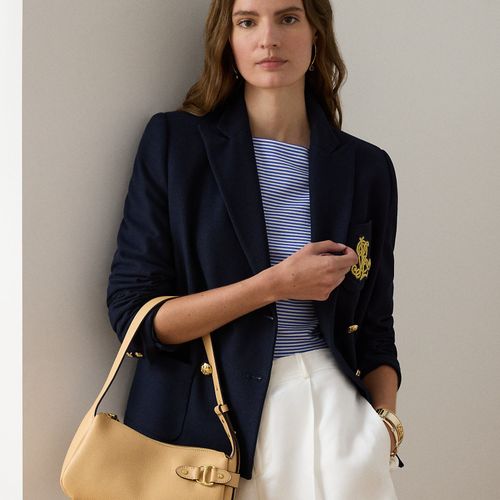 Petit sac porté épaule Tasha grainé - Lauren - Modalova
