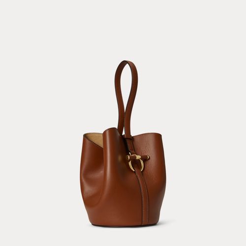 Petit sac seau ouvert Blaike en cuir - Lauren - Modalova