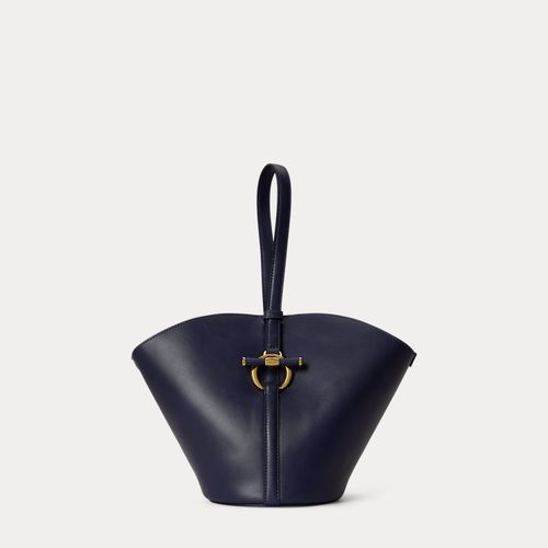Petit sac seau ouvert Blaike en cuir - Lauren - Modalova