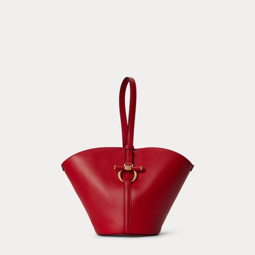 Petit sac seau ouvert Blaike en cuir - Lauren - Modalova