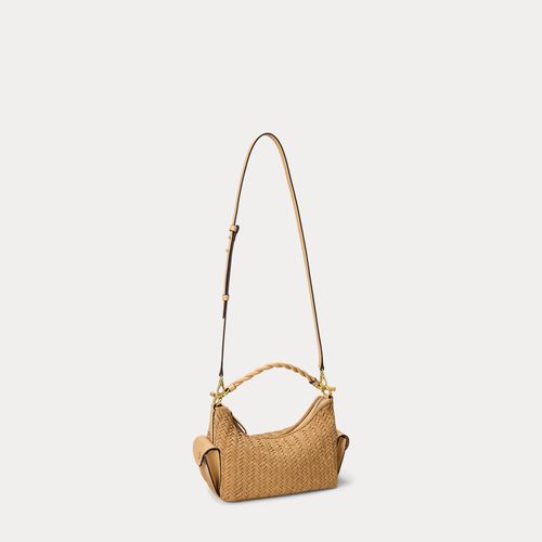 Petit sac épaule Blaike en daim tressé - Lauren - Modalova