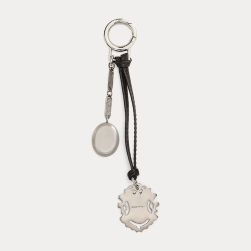 Breloque de sac écusson cuir de chèvre - Collection - Modalova