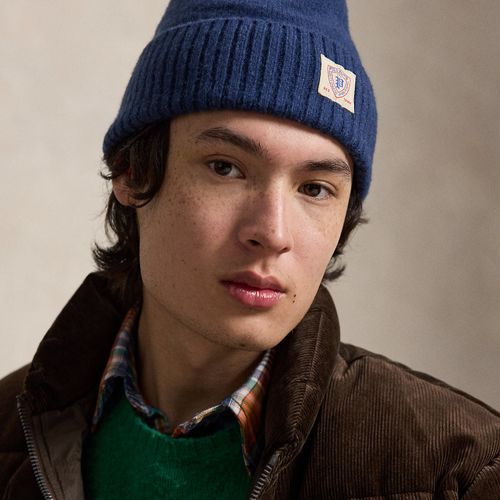 Bonnet en laine grattée - Polo Ralph Lauren - Modalova