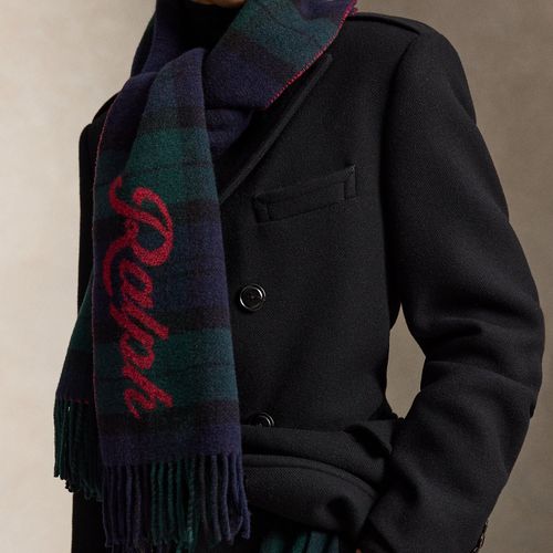 Écharpe en laine écossaise à logo Ralph Lauren - Polo Ralph Lauren - Modalova