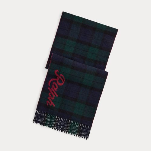 Écharpe en laine écossaise à logo Ralph Lauren - Polo Ralph Lauren - Modalova