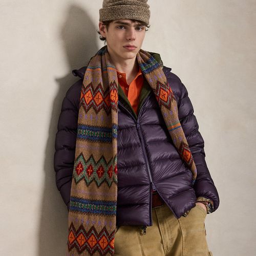 Écharpe en jacquard de laine mélangée - Polo Ralph Lauren - Modalova