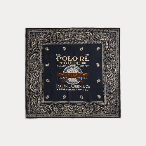 Bandana graphique en laine - Polo Ralph Lauren - Modalova