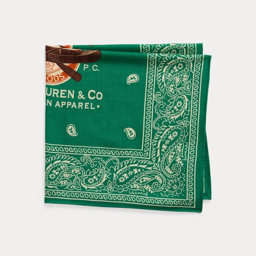 Bandana graphique en laine - Polo Ralph Lauren - Modalova
