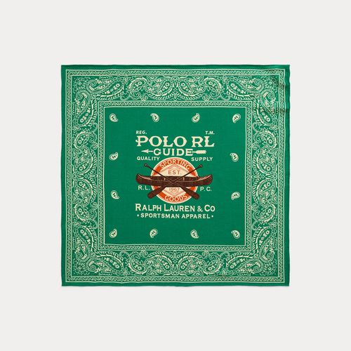 Bandana graphique en laine - Polo Ralph Lauren - Modalova