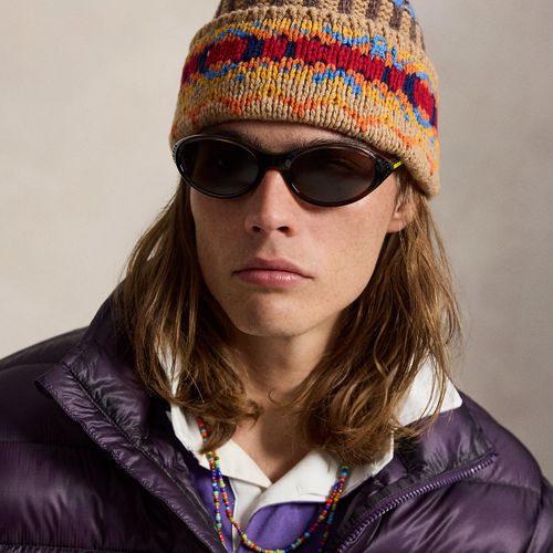 Bonnet Fair Isle en laine mélangée - Polo Ralph Lauren - Modalova