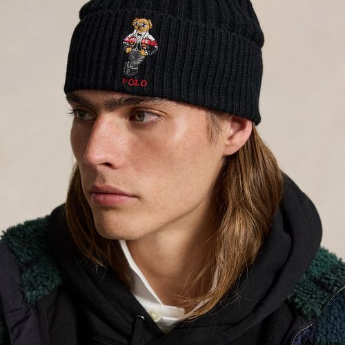 Bonnet côtelé Polo Bear - Polo Ralph Lauren - Modalova