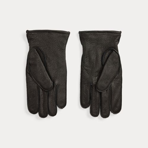 Gants isolants en cuir de chèvre - Polo Ralph Lauren - Modalova