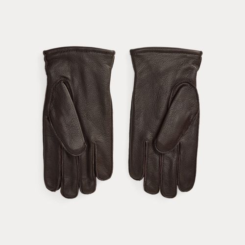 Gants isolants en cuir de chèvre - Polo Ralph Lauren - Modalova