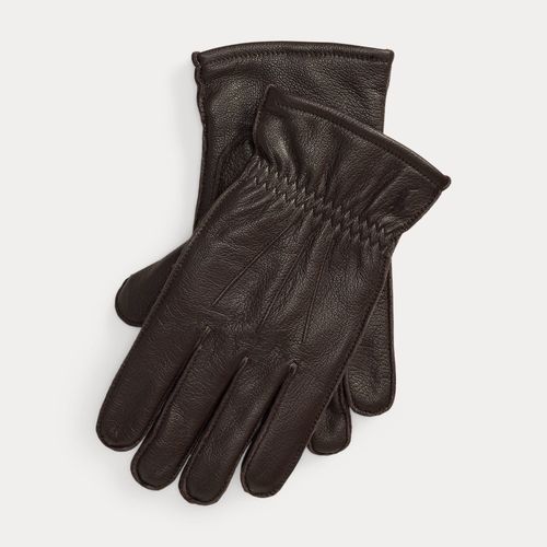 Gants isolants en cuir de chèvre - Polo Ralph Lauren - Modalova