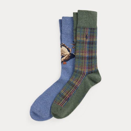 Paires chaussettes colvert et écossais - Polo Ralph Lauren - Modalova