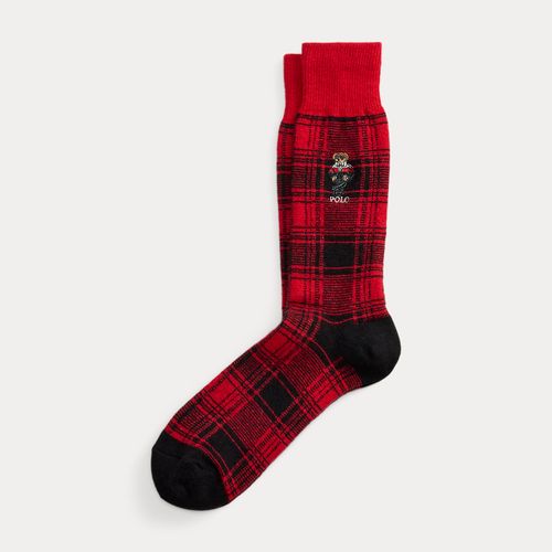 Chaussettes Polo Bear écossaises - Polo Ralph Lauren - Modalova