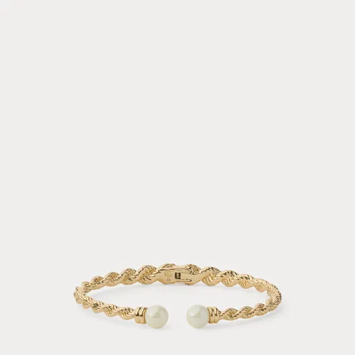 Bracelet plaqué or perles corde - Lauren - Modalova