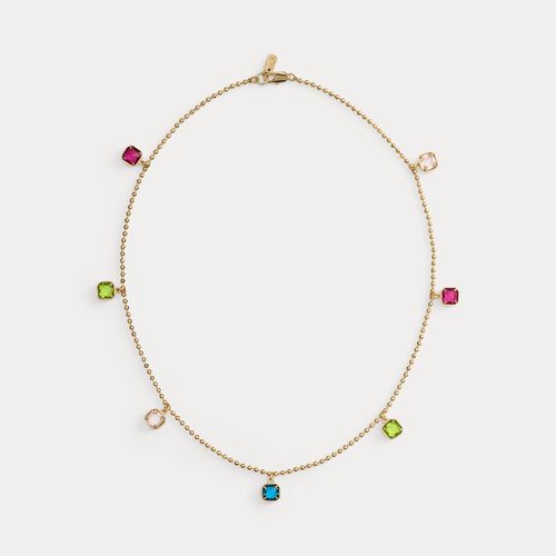 Collier plaqué or serti de pierres - Lauren - Modalova