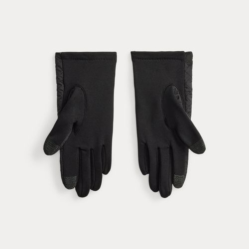 Gants tactiles écossais matelassés en losanges - Lauren - Modalova