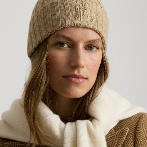 Bonnet torsadé à logo brodé - Lauren - Modalova