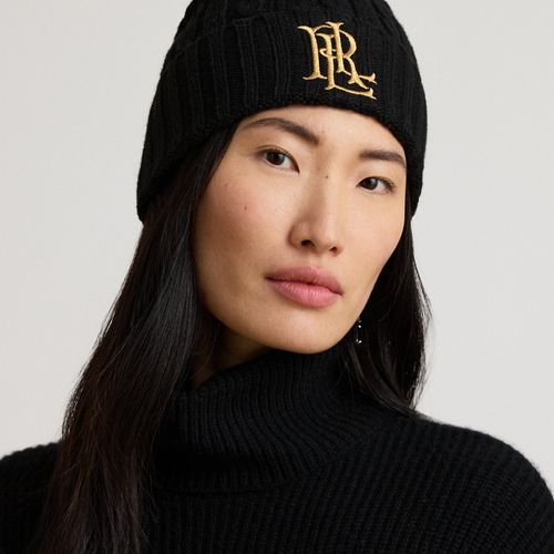 Bonnet torsadé à logo brodé - Lauren - Modalova