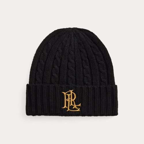 Bonnet torsadé à logo brodé - Lauren - Modalova