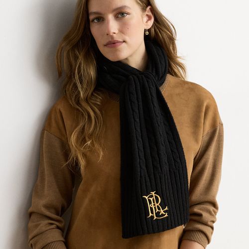 Écharpe torsadée à logo brodé - Lauren - Modalova